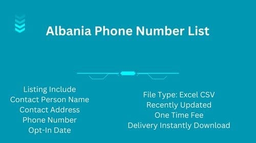 Albania Phone Number List