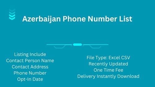 Azerbaijan Phone Number List