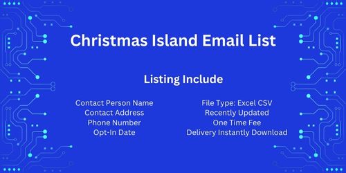 Christmas Island email list