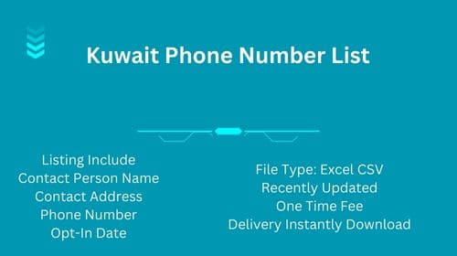 Kuwait Phone Number List