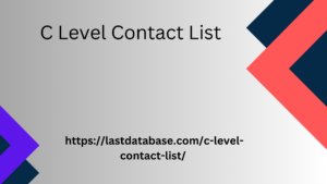 C Level Contact List