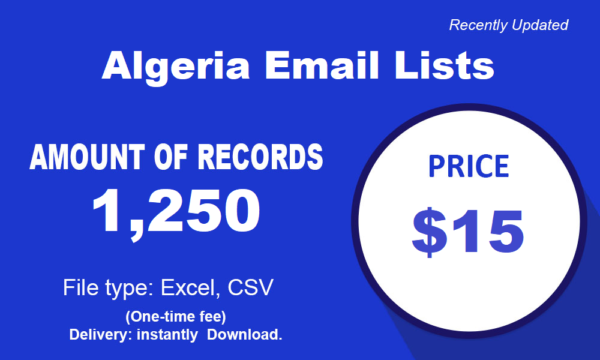 Algeria Email Analytics Datas